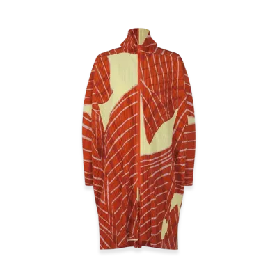 HOMME PLISSE ISSEY MIYAKE Windswept Plaid "Yellow"