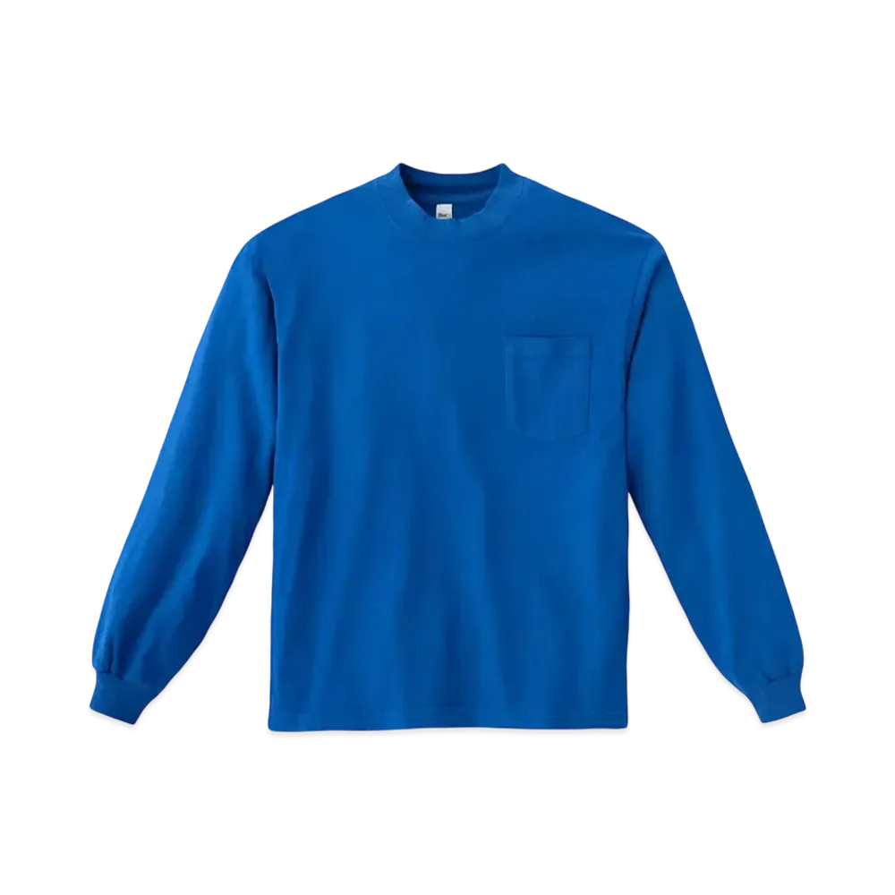 Los Angeles Apparel 8.5 oz. Heavy Jersey Boxy Work Shirt "Cerulean Blue"