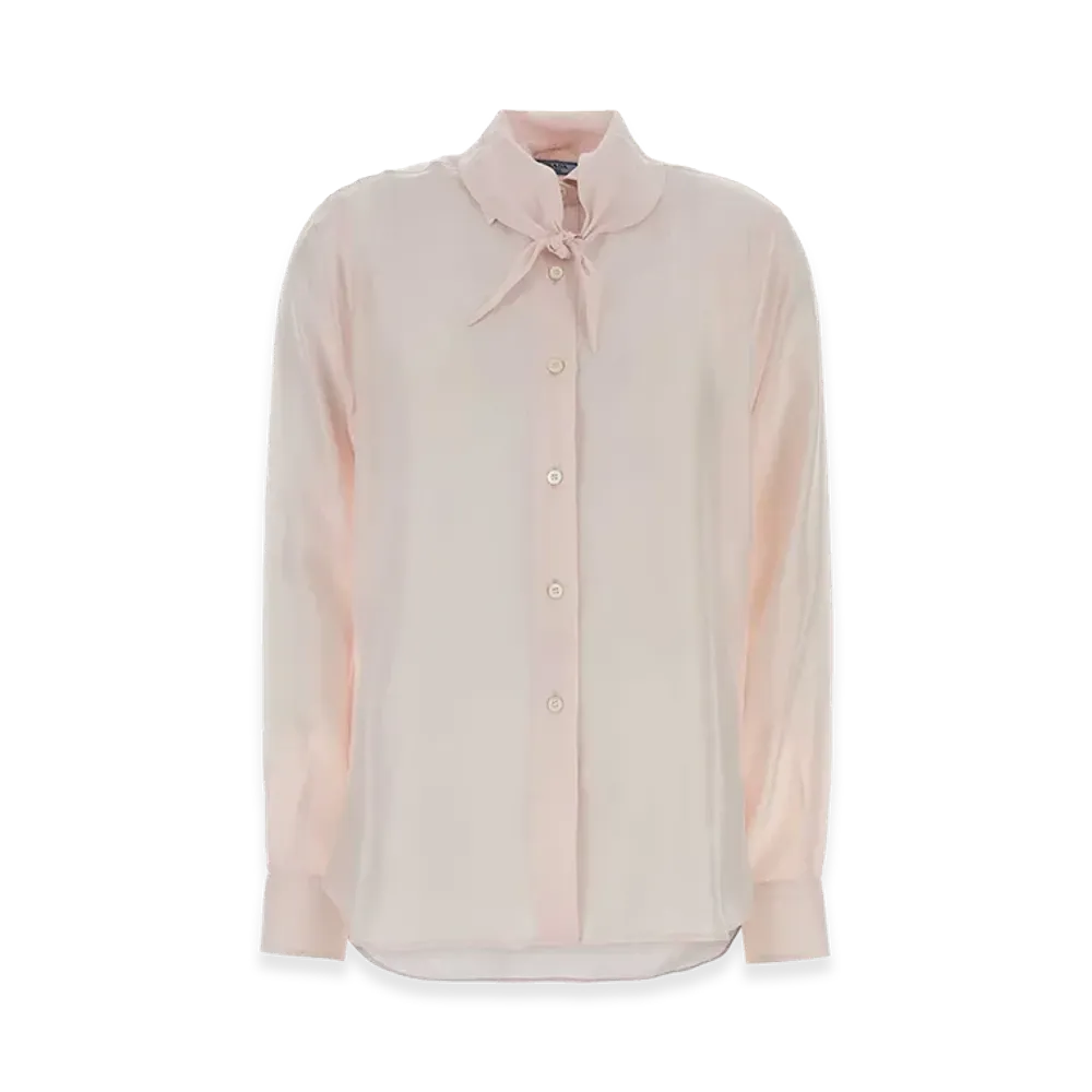 PRADA Women's Silk Shirt "Pink"