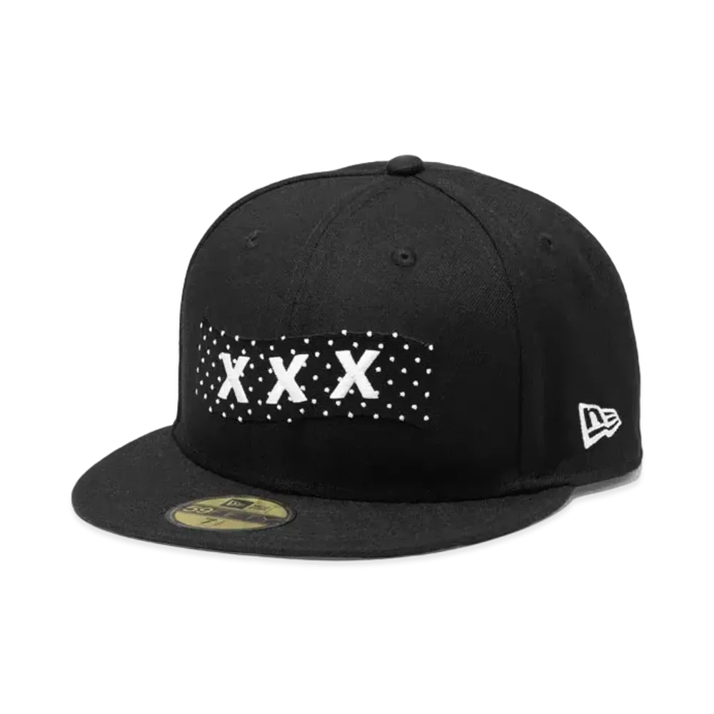 GOD SELECTION XXX x NEW ERA 59FIFTY GX-A22-HT-04 "Black"