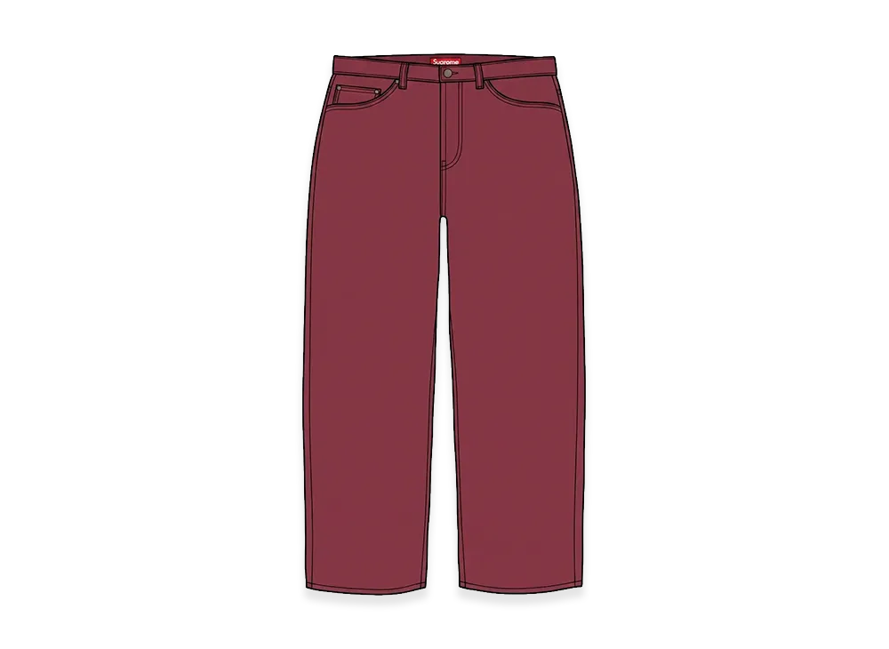 Supreme Baggy Jean "Burgundy"