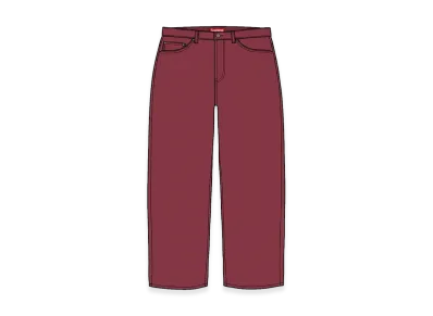 Supreme Baggy Jean "Burgundy"
