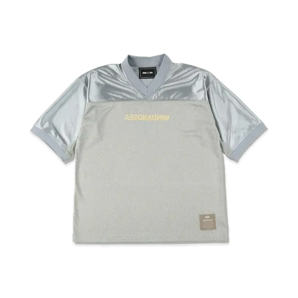 WIND AND SEA A32 Football Jersey "Gray"
