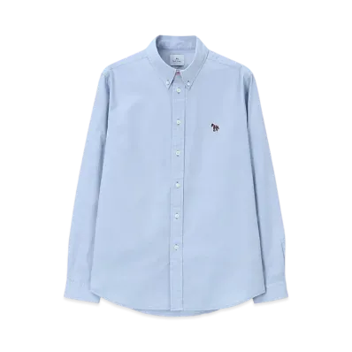 Paul Smith Sports Stripe Zebra One Point Long Sleeve Shirt "LightBlue"