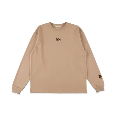 WIND AND SEA ES Waffle L/S "Sand"