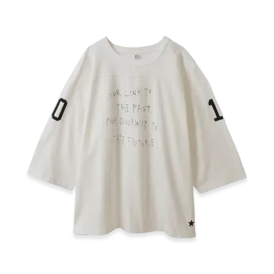 Converse x Fill The Bill Number Football Tee "White"