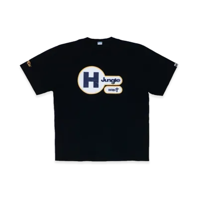 SAPEur x MASATOSHI HAMADA Hjungle with T S/S T-Shirt "Black"