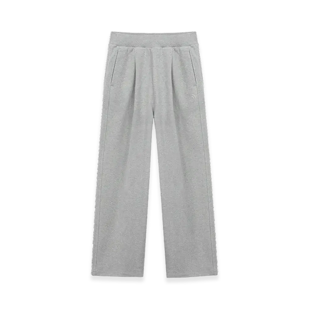 The North Face Mini Box Logo Straight Sweatpants "Melange Grey"
