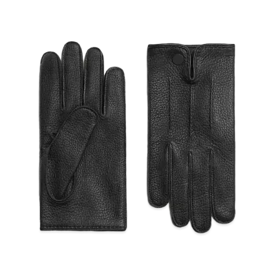 Hermes Clou de Selle II Gloves "Noir"