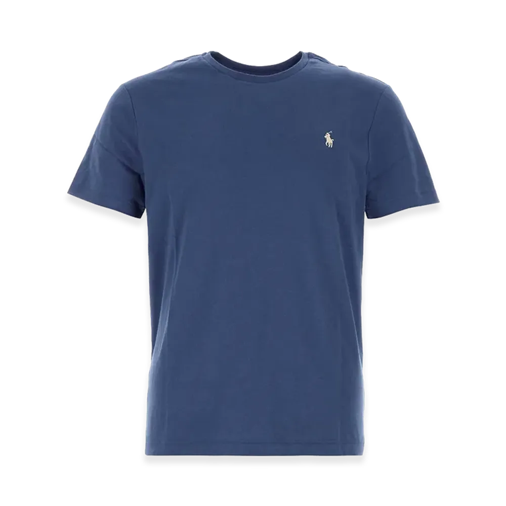 Polo Ralph Lauren Cotton T-Shirt "Navy Blue"