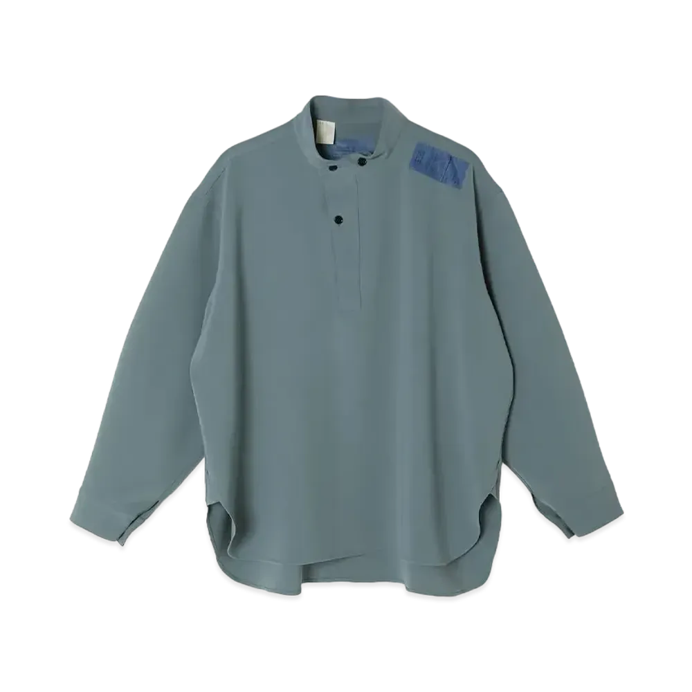 N.HOOLYWOOD Stand Collar Shirt "Light Blue"
