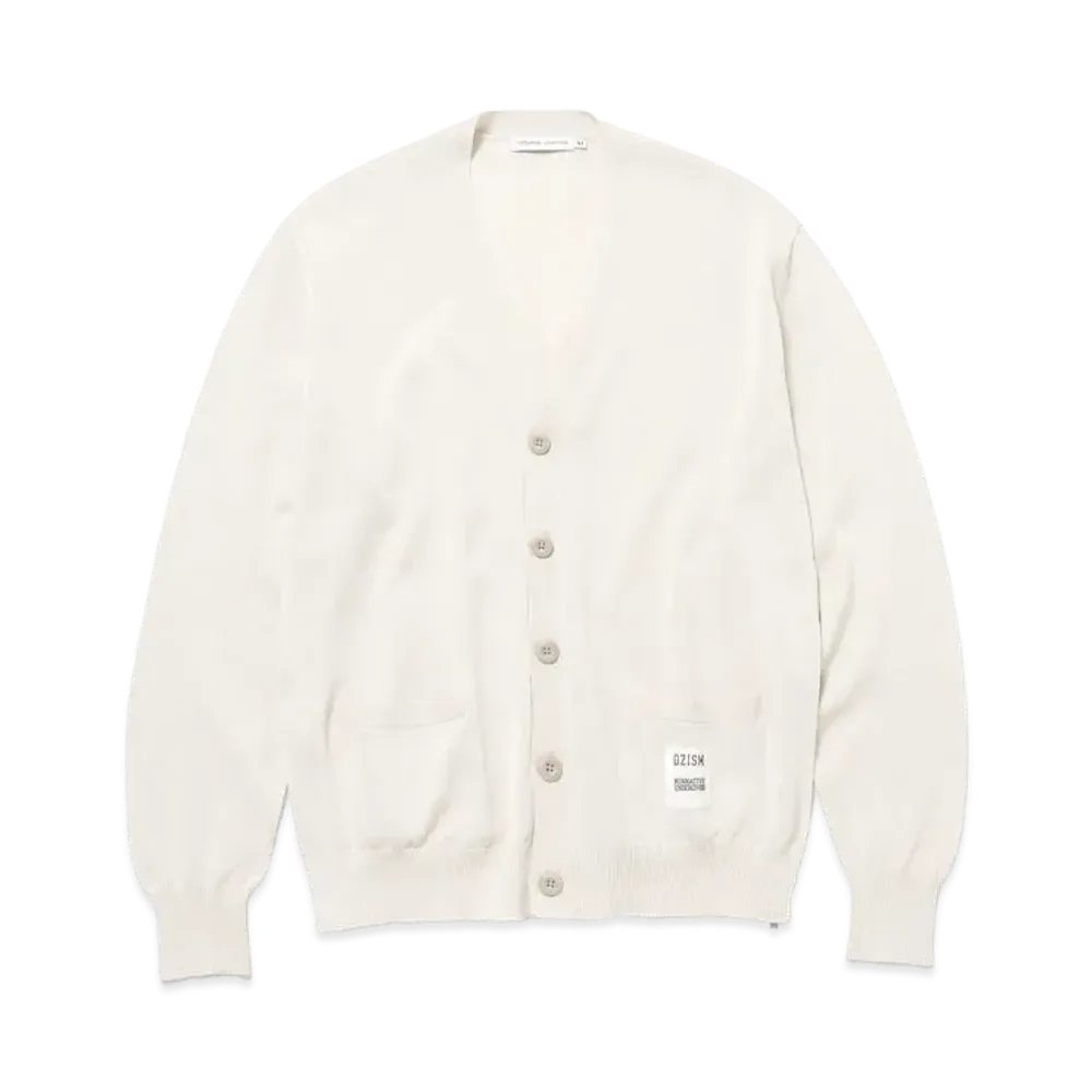 UNDERCOVER OZISM x Nonnative Monk Cardigan Poly Paper Yarn "Natural"