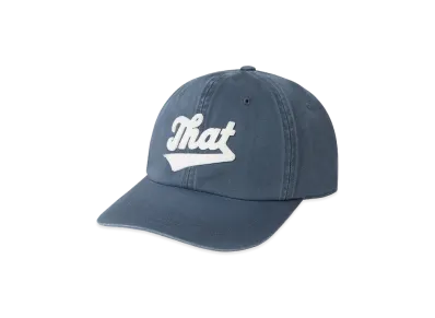 thisisneverthat Overdyed That Applique Cap "Washed Navy"