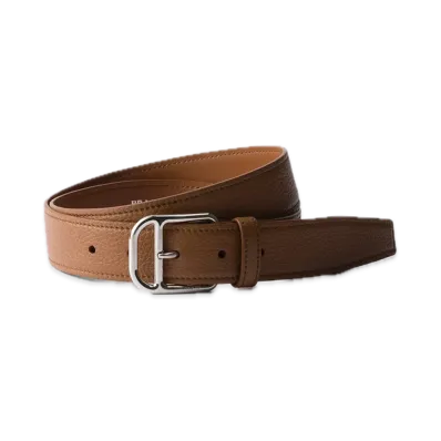 PRADA Leather Belt "Cognac"