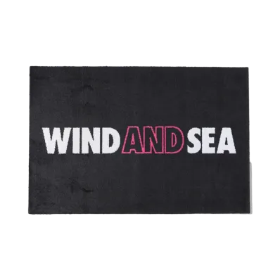 SNKRDUNK x WIND AND SEA Sneaker Mat WDS "Black"