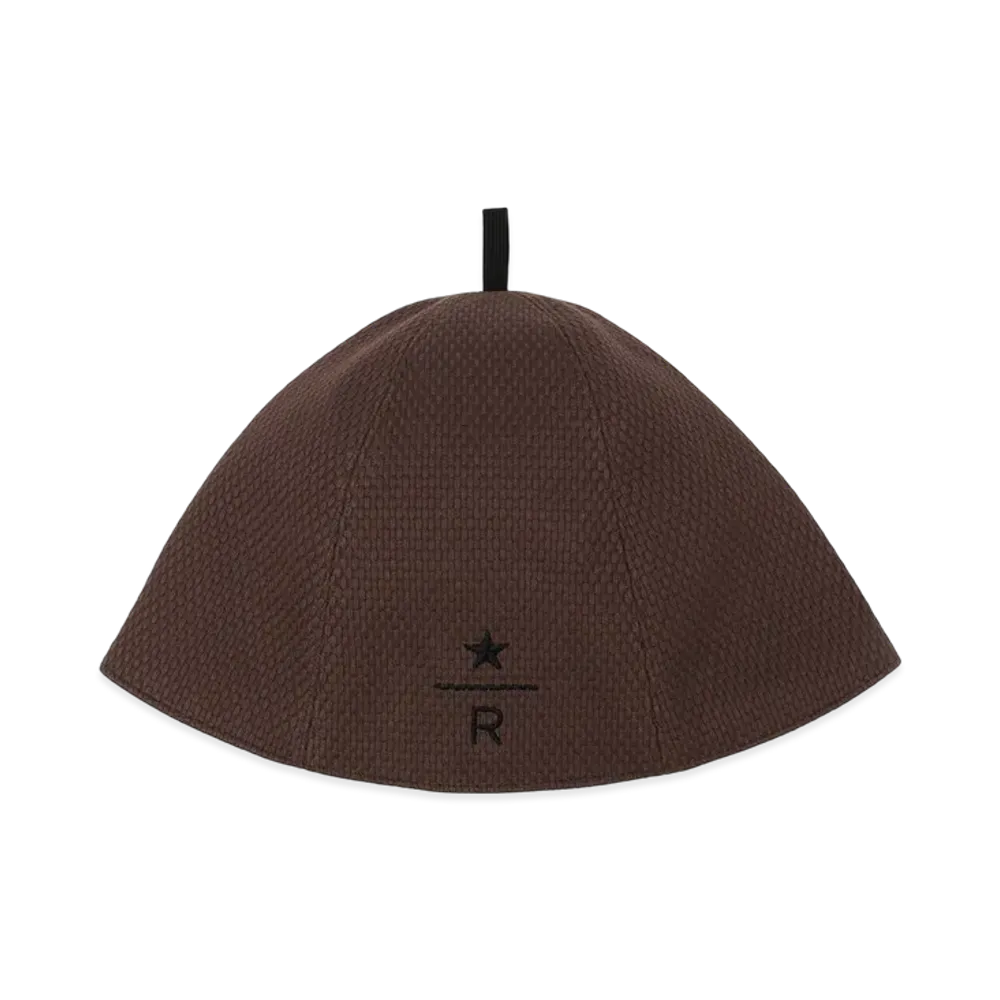 STARBUCKS STAND x BEAMS Reserve Sauna Hat "Brown"