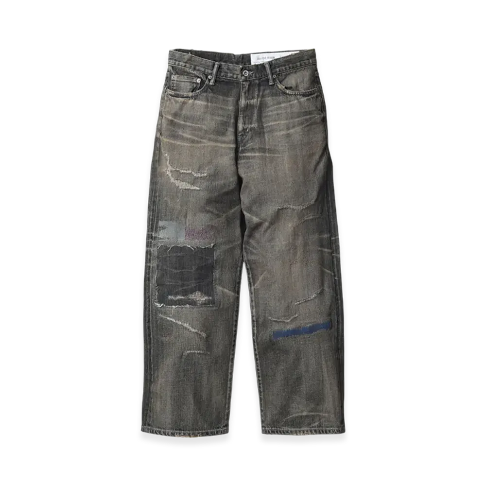 NEIGHBORHOOD Savage Denim DP Wide Pants "Black"