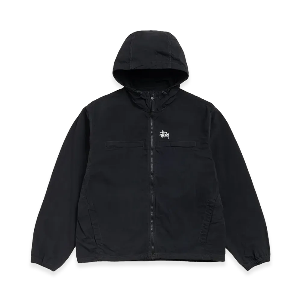 Stussy Lightweight Hooded Jacket "Black"