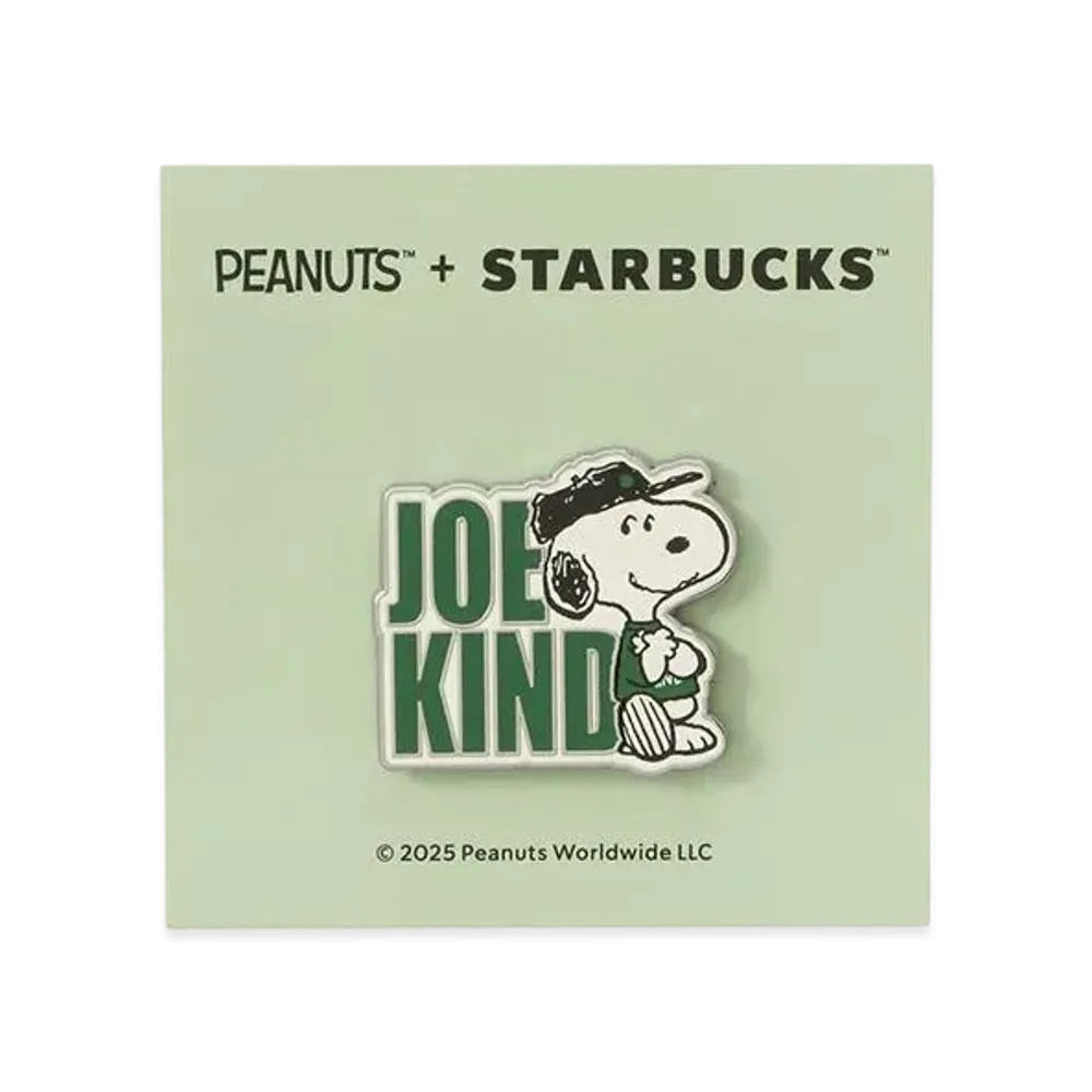 STARBUCKS x PEANUTS Pin Badge "Green"