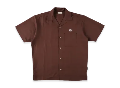 WIND AND SEA Sea Linen Shirt "Brown"