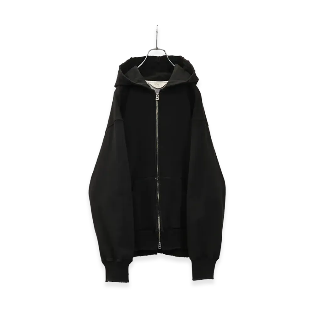 ANCELLM Zip Hoodie "Black"