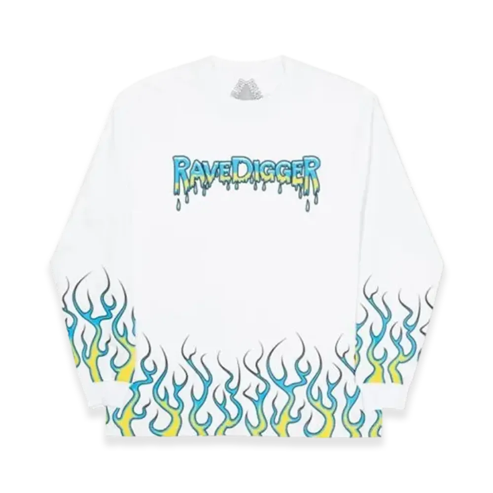 PALACE Ravedigger Longsleeve "White"