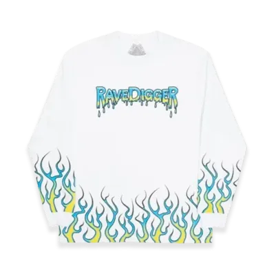 PALACE Ravedigger Longsleeve "White"