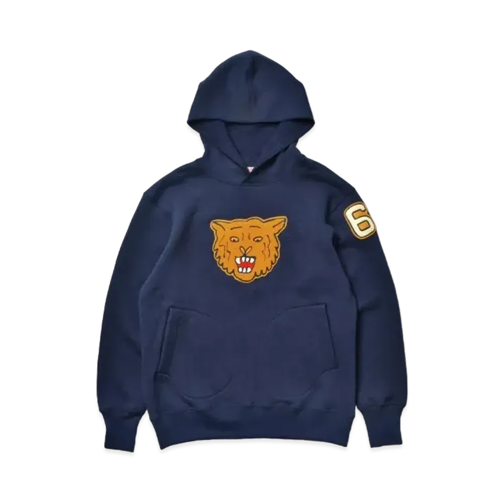 THE REAL McCOY'S Hooded Sweatshirt / Dunbar Chenille "Navy"