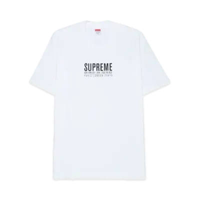 Supreme Paris Tee "White"