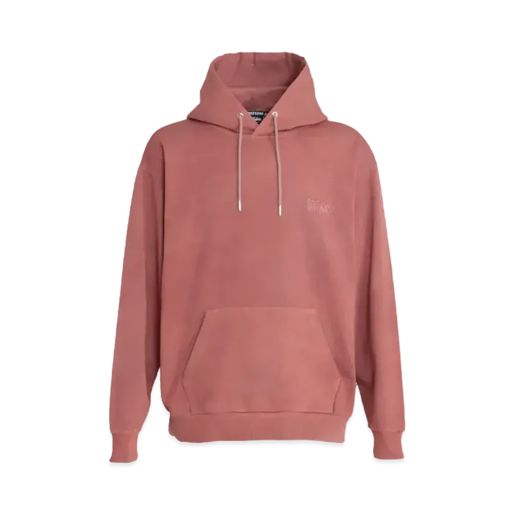 FIRST DOWN LOGO HOODED SWEAT "G.Pink	"