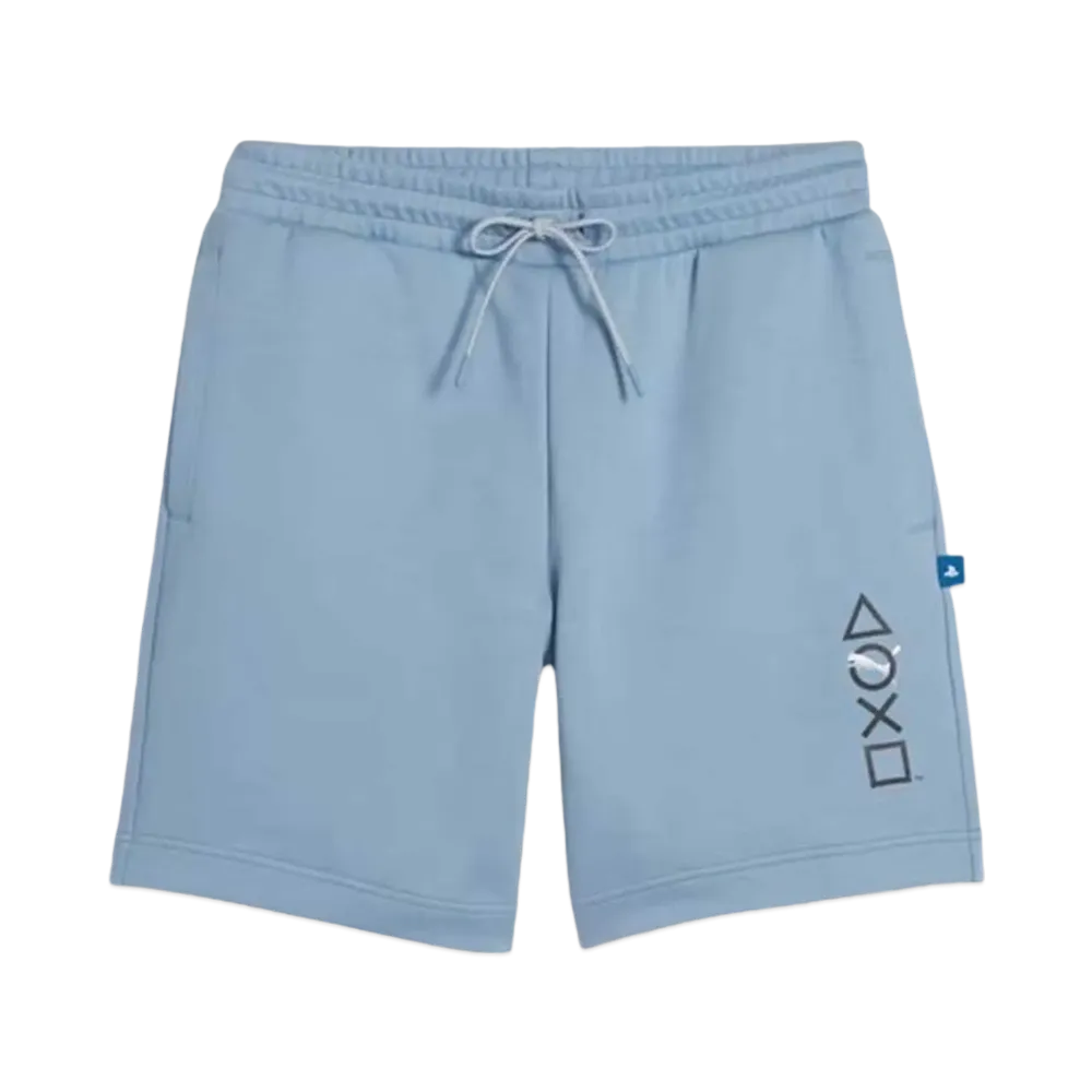 PUMA x PlayStation Men's Shorts 8 Inch "Zen Blue"