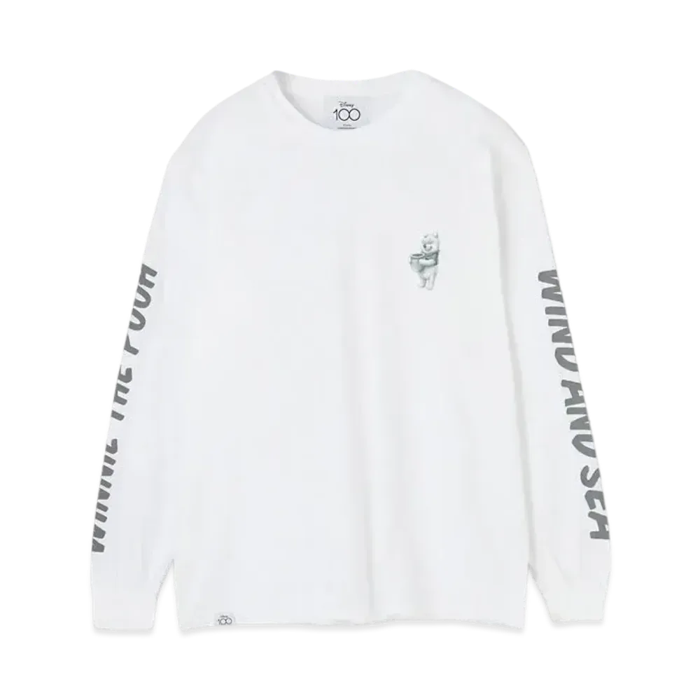 WIND AND SEA Winnie the Pooh / L/S Tee "White"