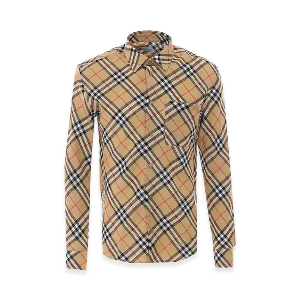 Burberry Roland Check Shirt "Beige"