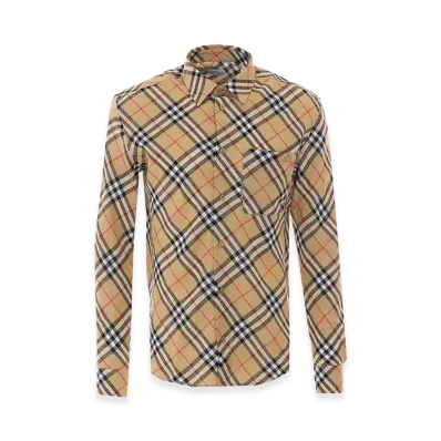 Burberry Roland Check Shirt "Beige"