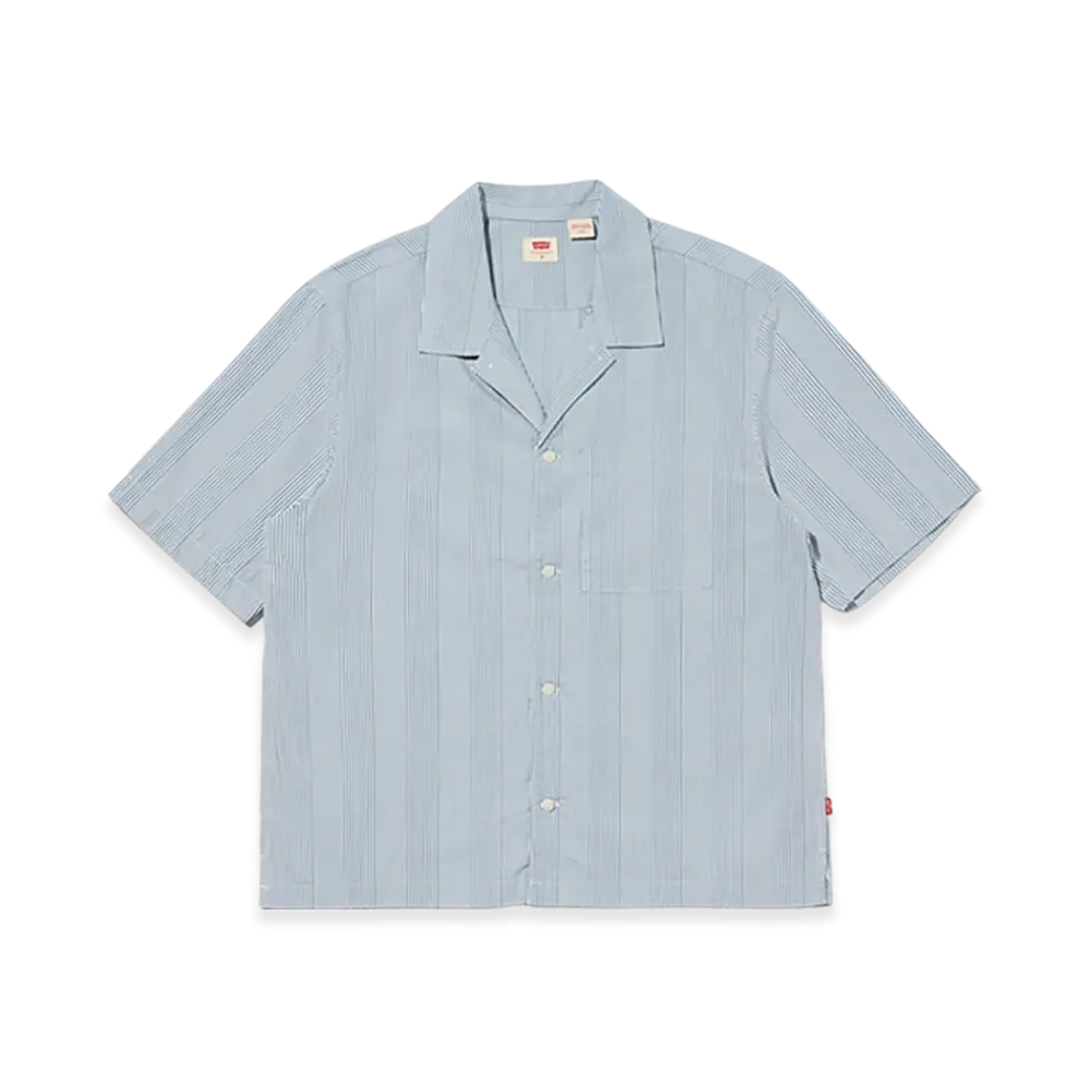 Levi's Open-Collar Box Shirt "Blue"