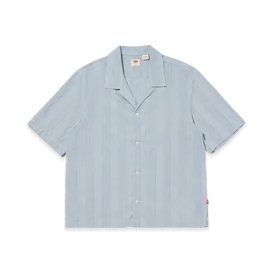 Levi's Open-Collar Box Shirt "Blue"