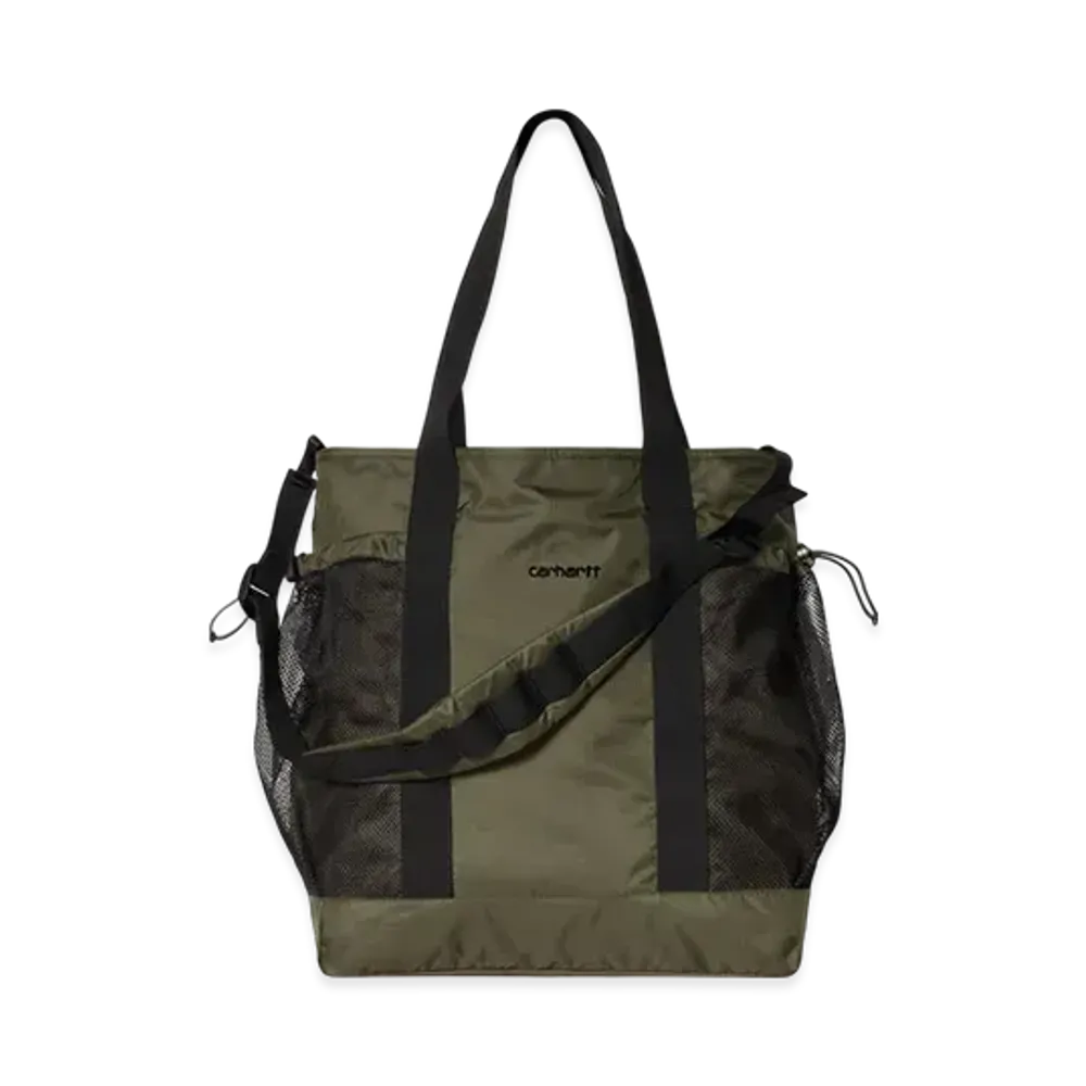 Carhartt WIP Irwin Tote Bag "Turtle/Black/Black"
