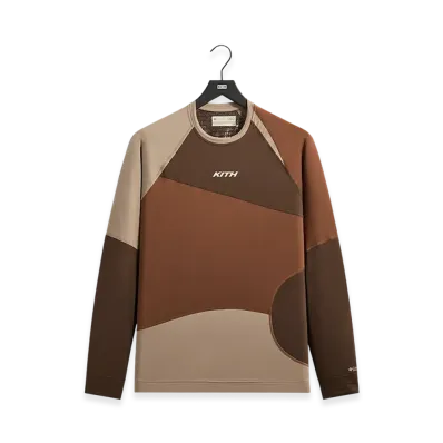 Kith x Columbia Infinity Long Sleeve Baselayer "Legacy/Dremel/Umber"