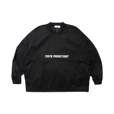 COOTIE PRODUCTIONS Memory Polyester Twill Football Top "BLACK"