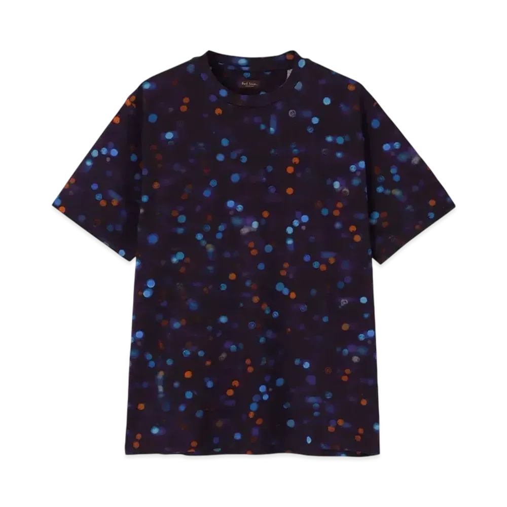 Paul Smith Hazy Nightspot Photogram Print Tee "DarkPurple"