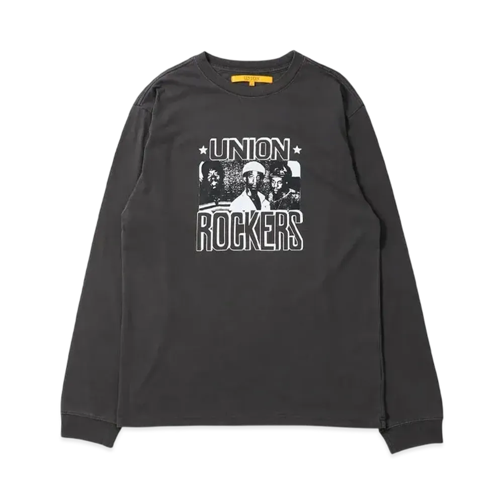UNION Flick Up L/S Tee "Vintage Black"