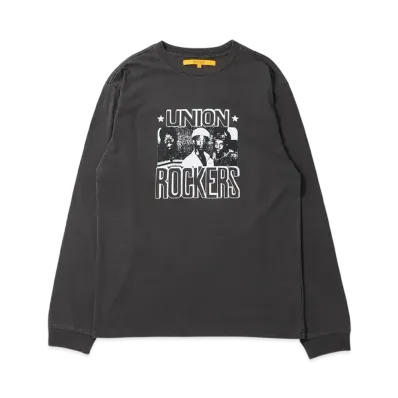 UNION Flick Up L/S Tee "Vintage Black"