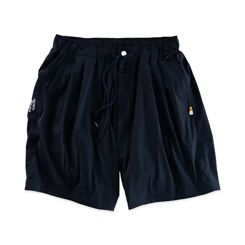 SEE SEE see see's choice Easy Double Pleated Shorts "Navy/White"