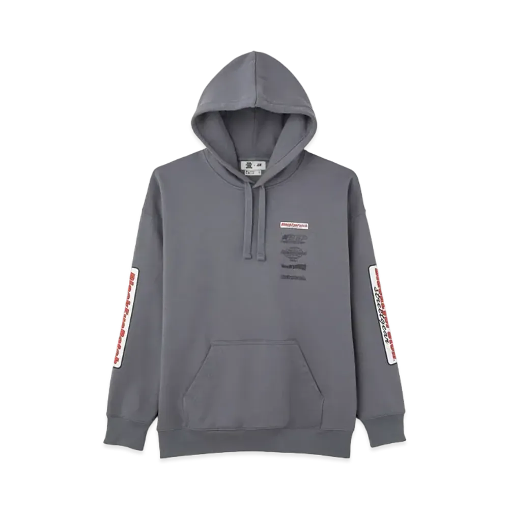 BlackEyePatch x H&M STREET GEAR COLLECTION SWEAT PARKA "Grey"