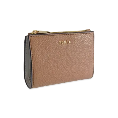 FURLA Ritzy S Bi Fold W/Zip "Brown"