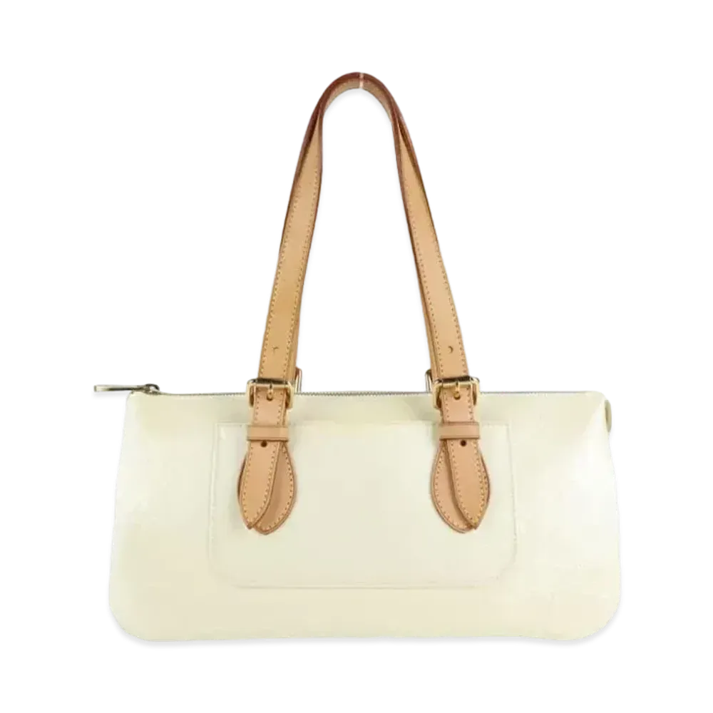 Louis Vuitton Rosewood Avenue Monogram Vernis "Perle"