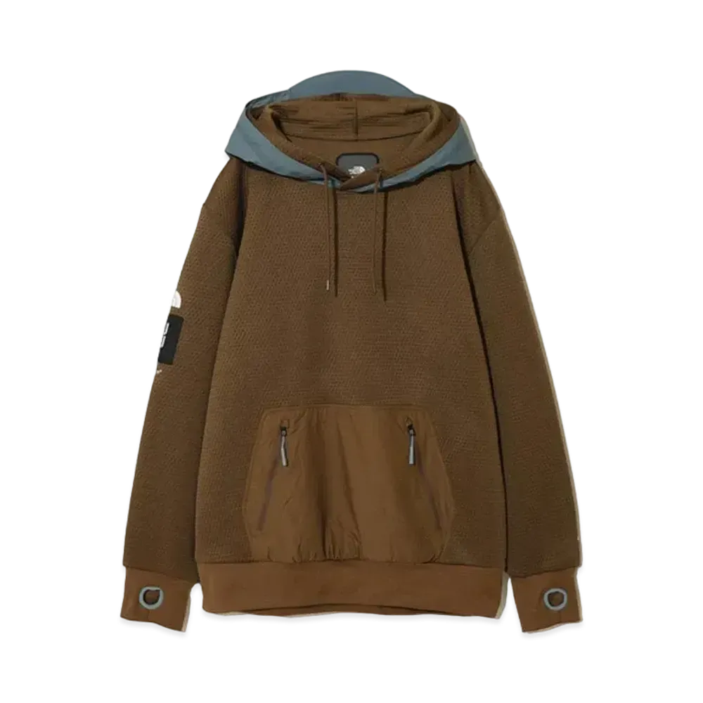 UNDERCOVER x THE NORTH FACE SOUKUU Dotknit Double Hoodie "Brown"