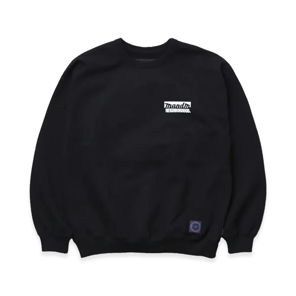 NEIGHBORHOOD x M&M . Sweat Shirt "Black"