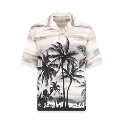 CELINE Shirts "Gray/White"