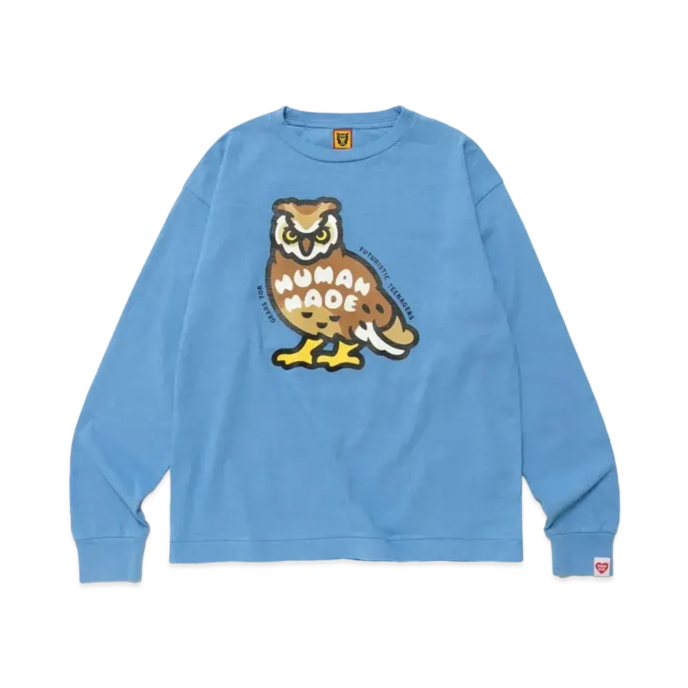 HUMAN MADE Graphic L/S T-Shirt #2 "Blue"
